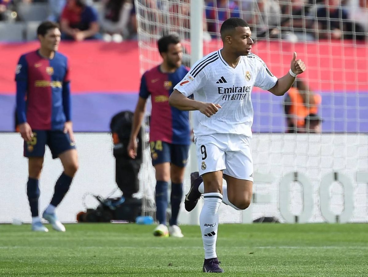 مبابي يغيب عن تشكيلة ريال مدريد لمواجهة برشلونة