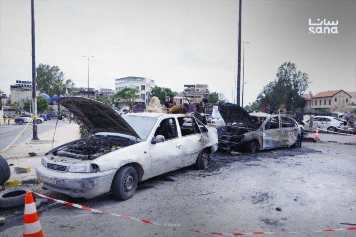 ارتفاع عدد المصابين في تفجير دمشق إلى 23