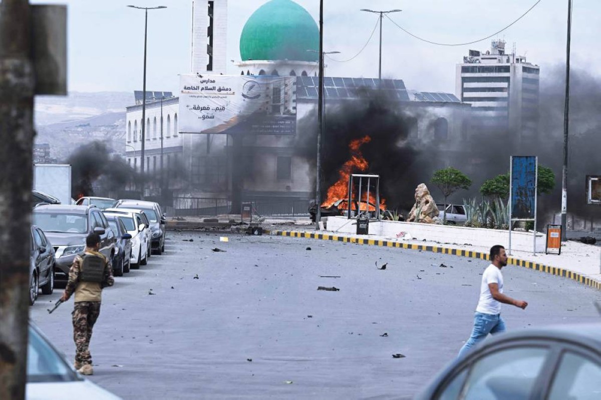 مقتل وإصابة 19 شخصاً بانفجار سيارةمفخخة في دمشق