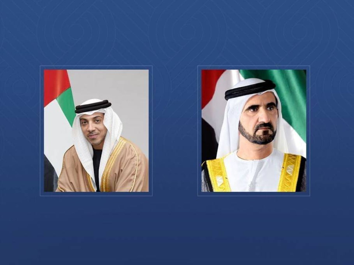محمد بن راشد ومنصور بن زايد يهنئان رئيس وزراء جزر سليمان