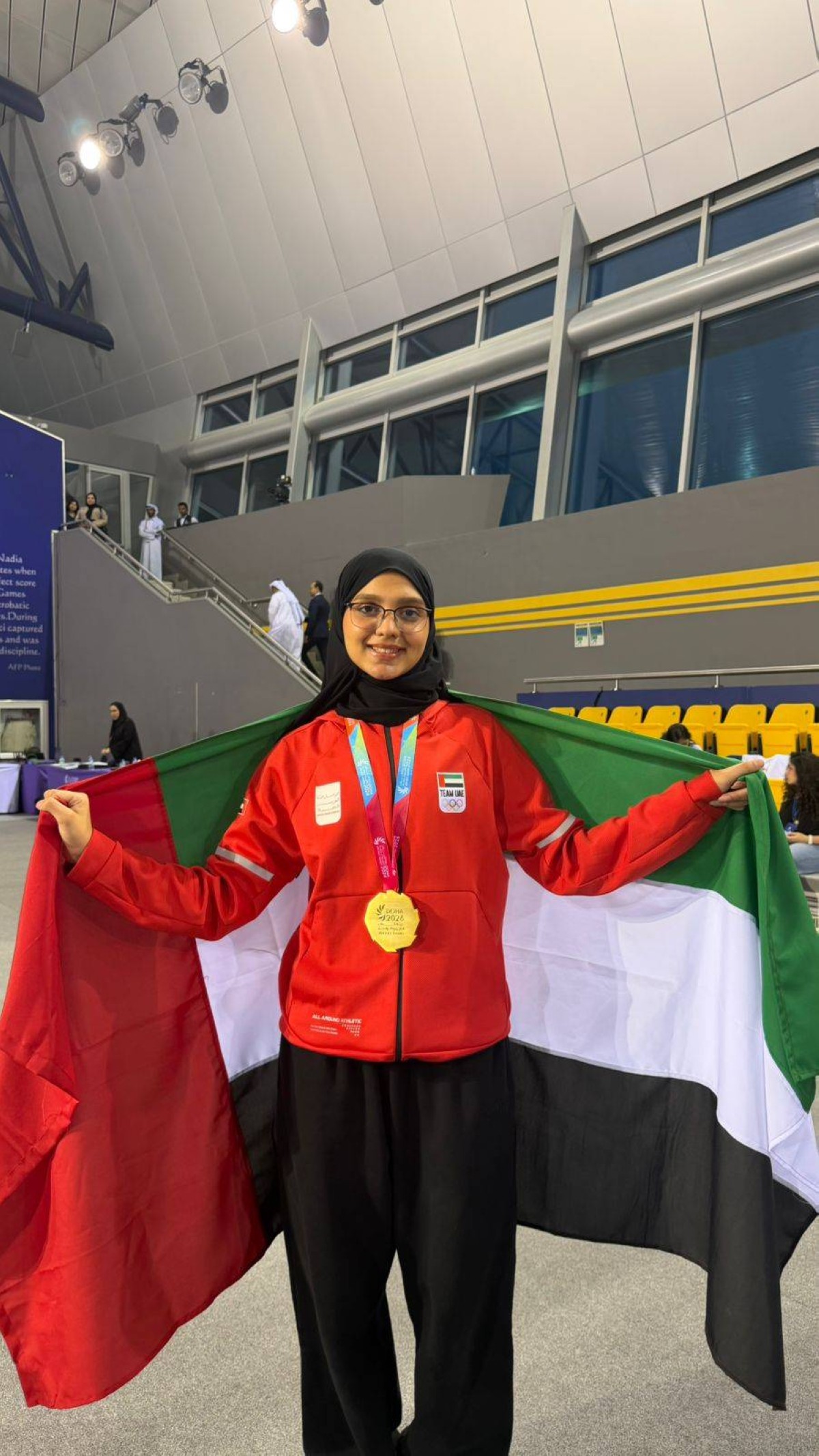 الهيام البلوشي.. مبارِزة إماراتية تتألق في المحافل الدولية