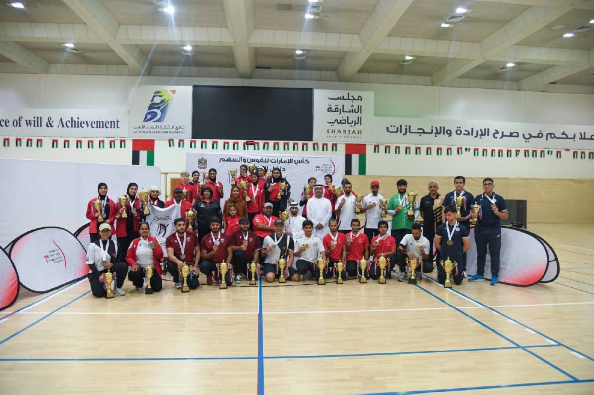 المدام والحرس الأميري وأبوظبي يحصدون ذهب كأس الإمارات للقوس والسهم