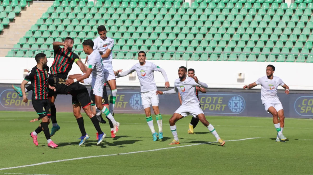 الجيش الملكي يتقاسم صدارة الدوري مع المغرب الفاسي