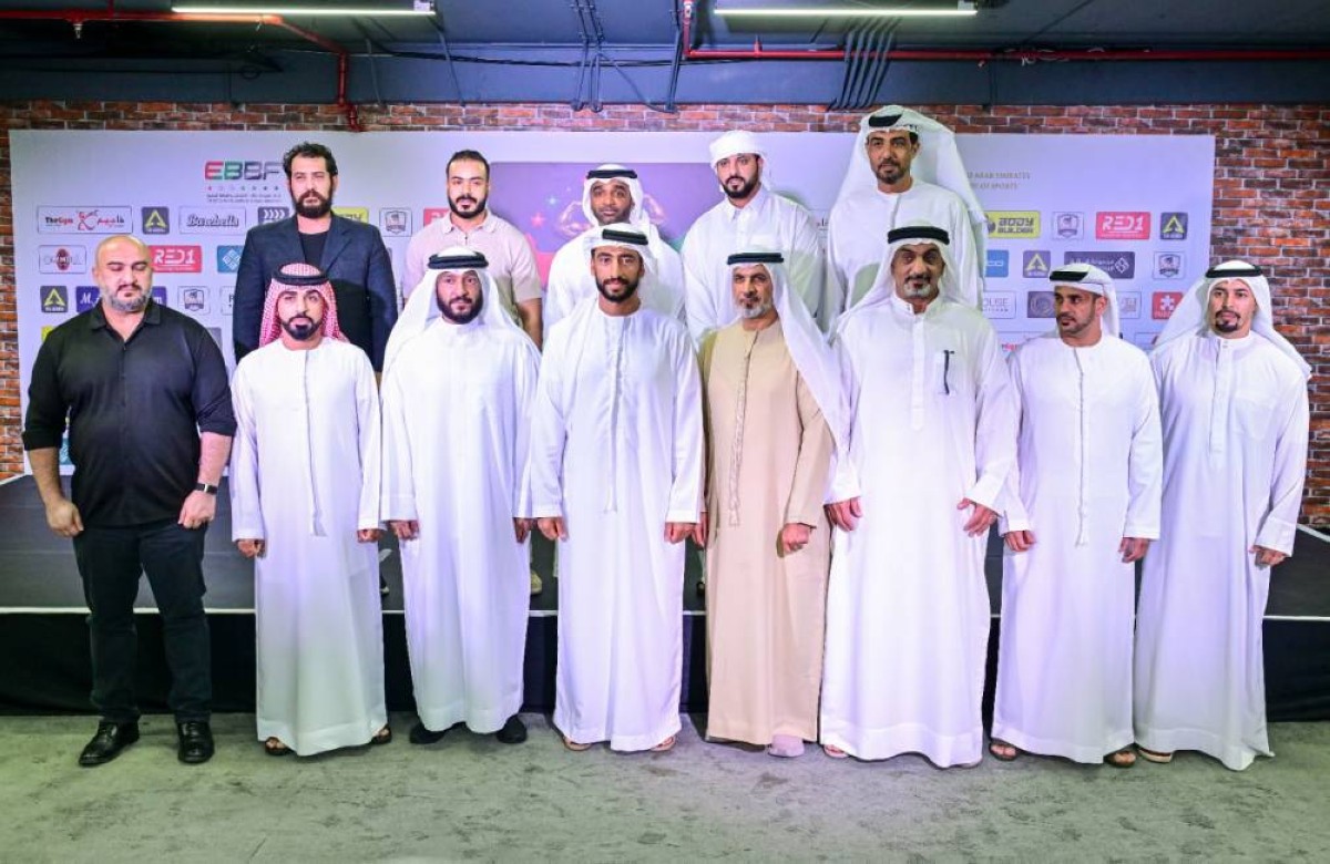 بطولة الإمارات لبناء الأجسام تنطلق 26 يوليو بمشاركة 250 لاعباً