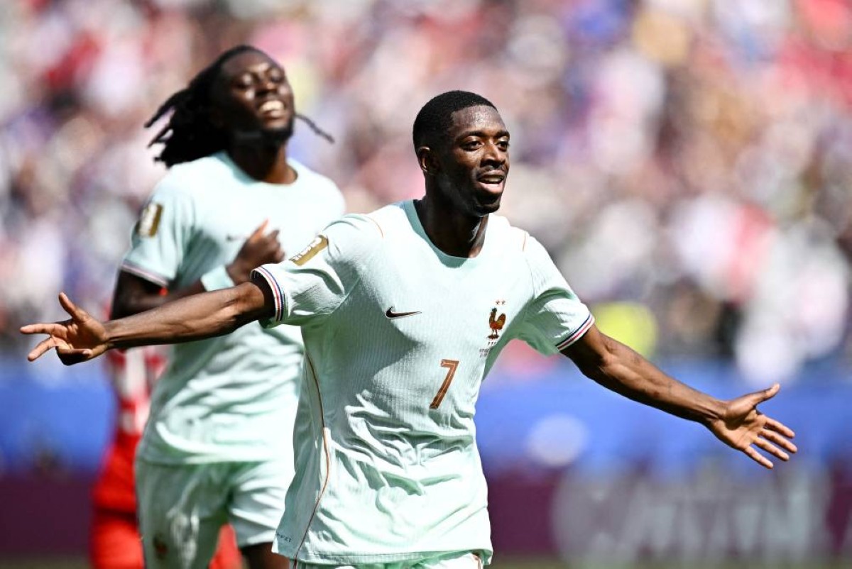 ثلاثية ديمبلي توقظ أرقام الهاتريك في كأس العالم