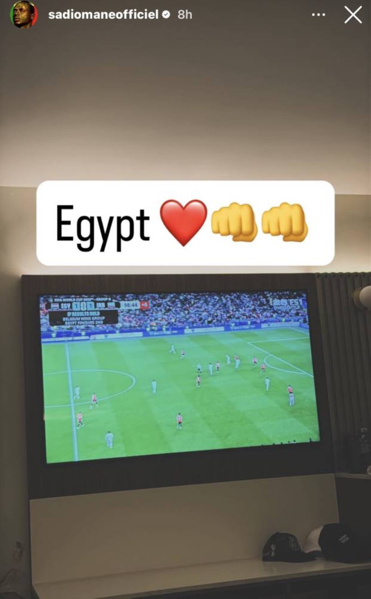 لماذا سارع ساديو ماني بتهنئة «مصر»؟