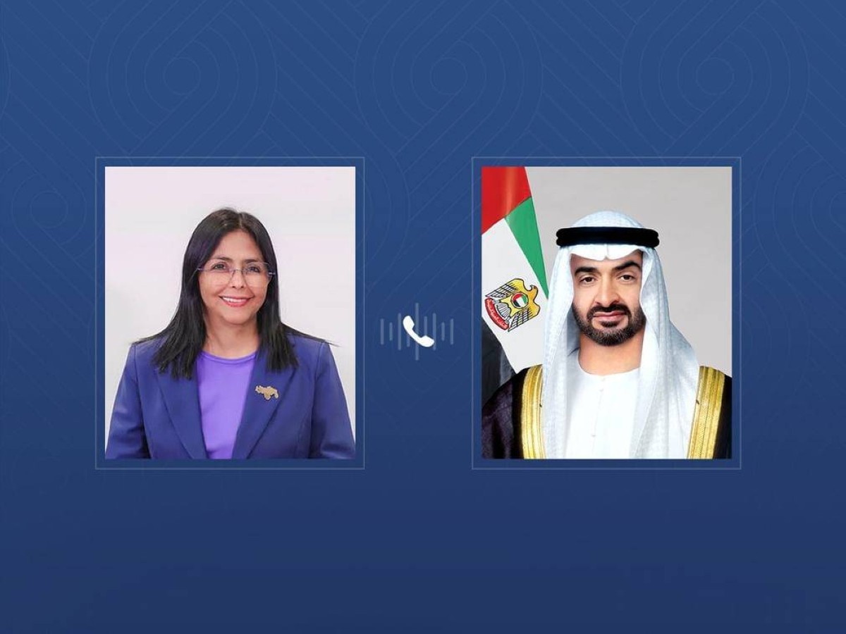 رئيس الدولة يعزي هاتفياً رئيسة فنزويلا في ضحايا الزلزال