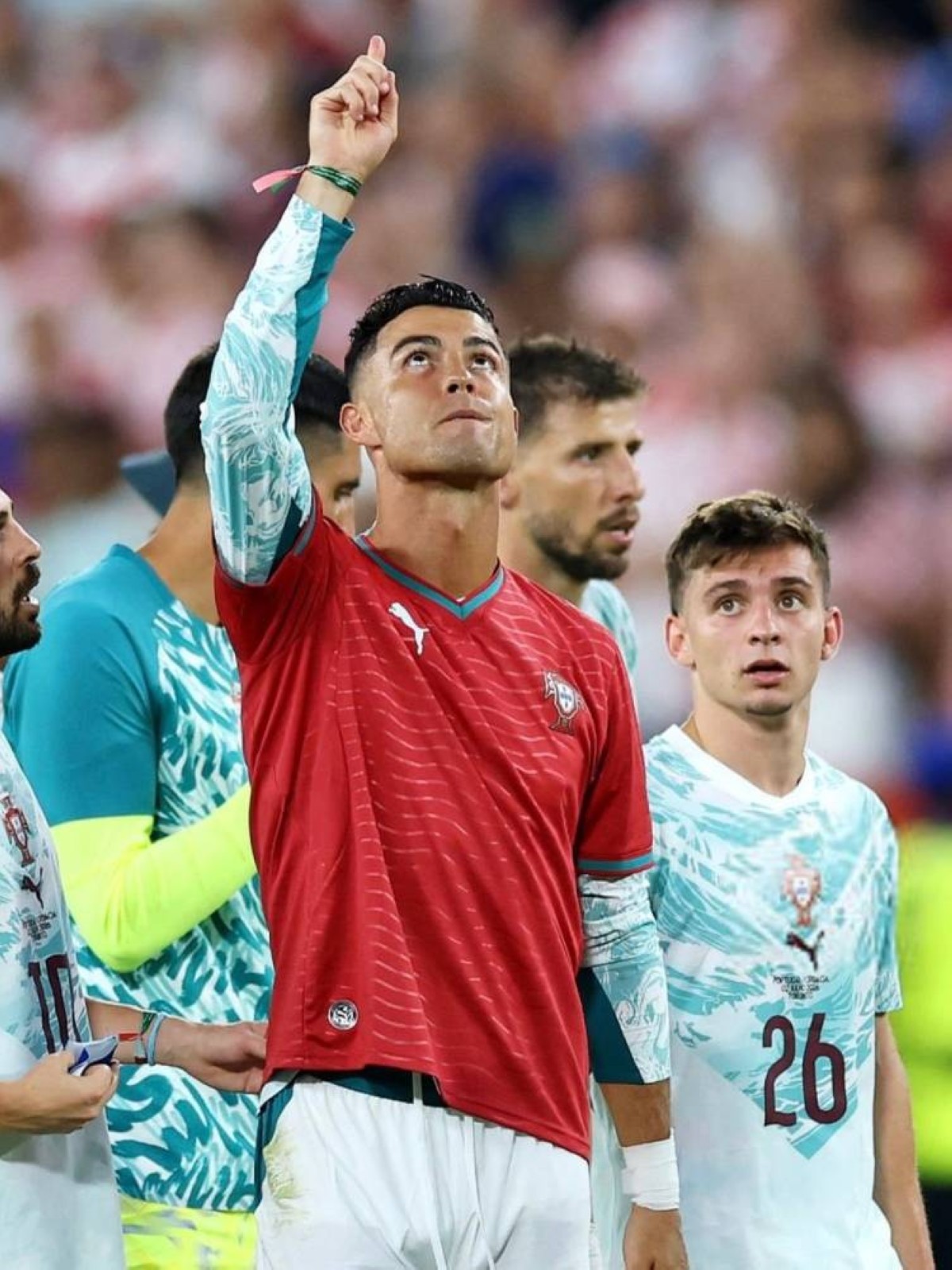 جوتا حاضر في احتفال رونالدو بتأهل البرتغال