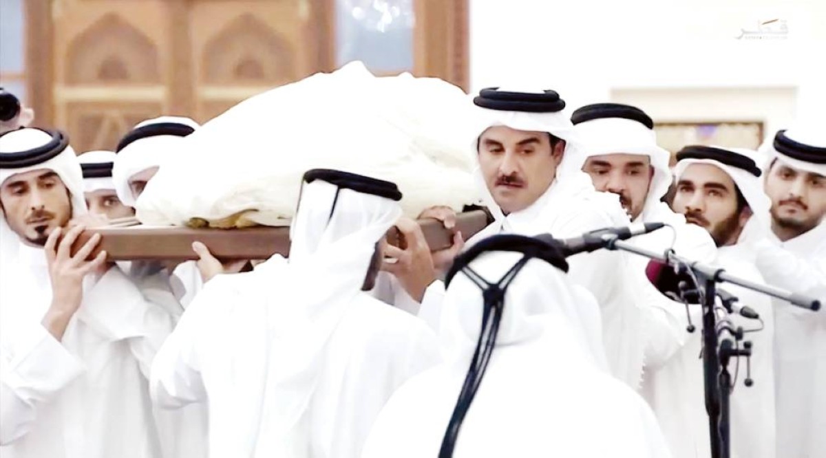 قطر تودع الأمير الوالد
