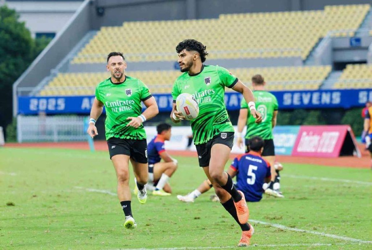 منتخب الإمارات للرجبي في المجموعة الثالثة بدورة الألعاب الآسيوية