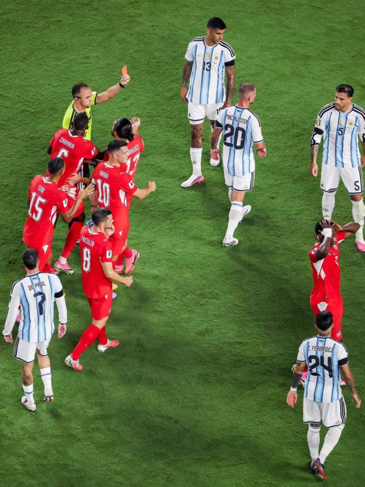 مجلس الاتحاد الدولي: طرد إيمبولو أمام الأرجنتين كان قرارًا خاطئًا