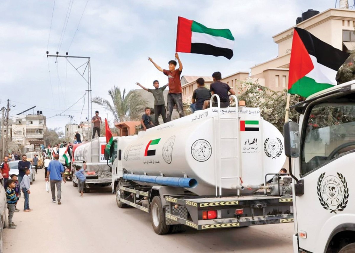 1000 يوم من العطاء الإماراتي في غزة