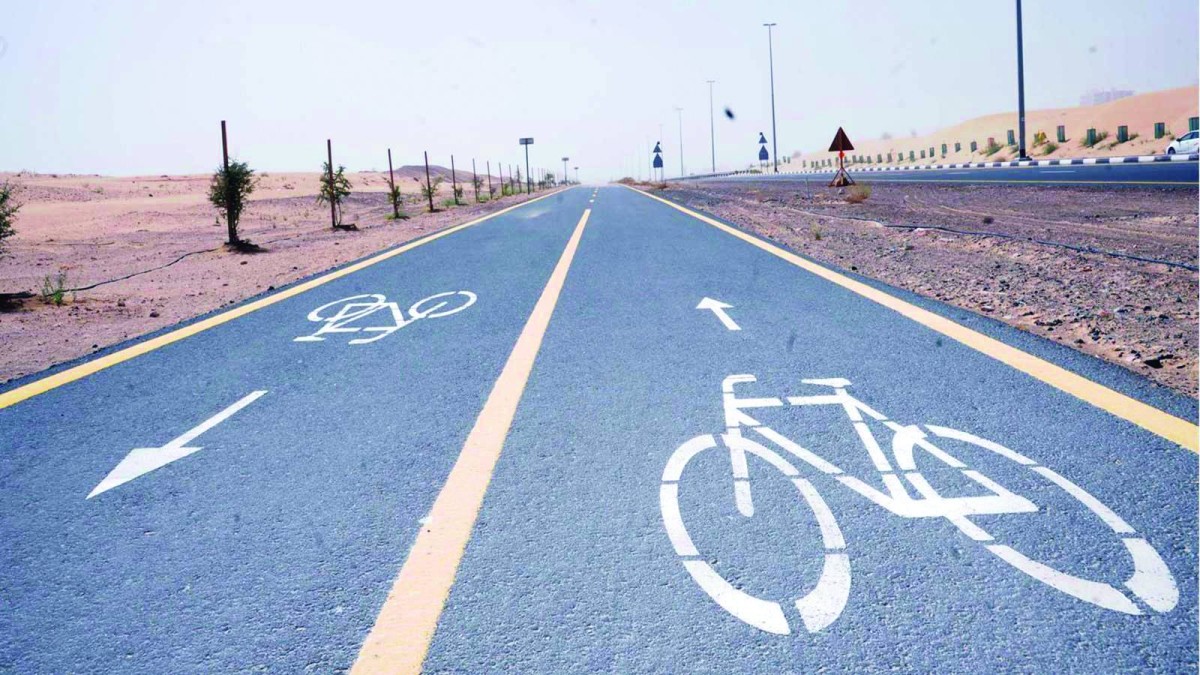 دبي تدير عجلة الاستدامة بـ 636 كيلومتراً من مسارات الدراجات