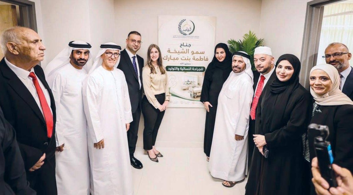 تنفيذاً لتوجيهات رئيس الدولة.. افتتاح جناح الشيخة فاطمة للجراحة بمستشفى المقاصد بالقدس