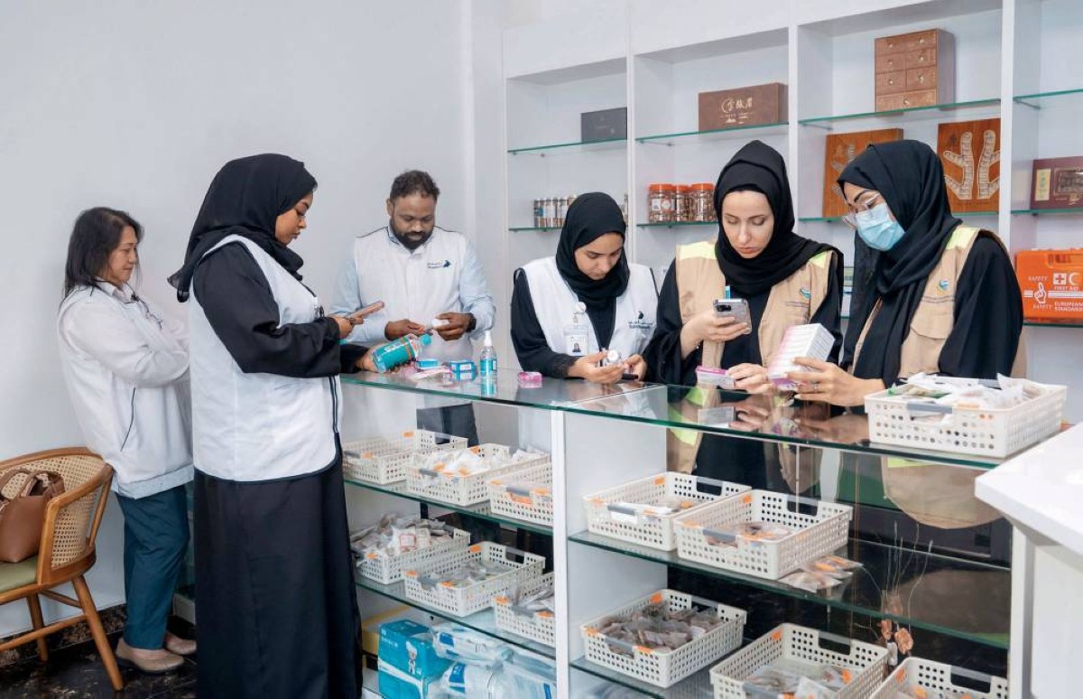 حملة تفتيش في دبي لسلامة المكملات والمنتجات الصحية