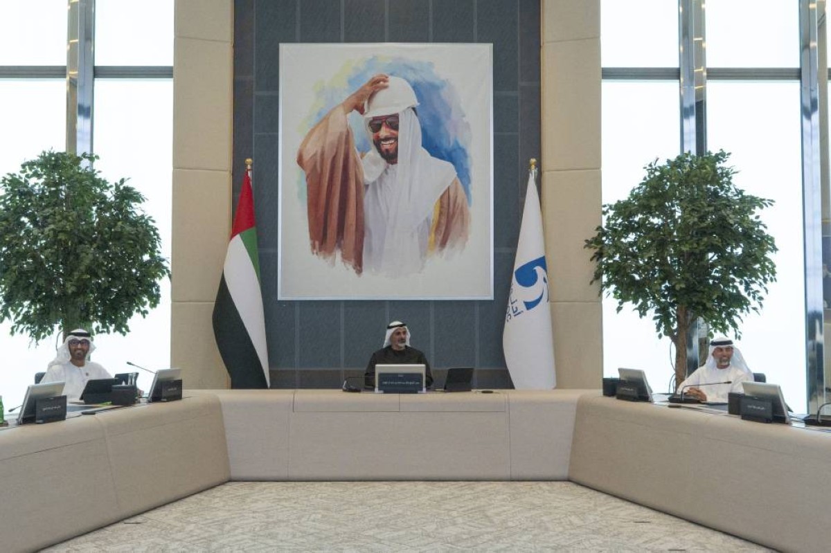 خالد بن محمد بن زايد يترأس اجتماع اللجنة التنفيذية لمجلس إدارة "أدنوك"