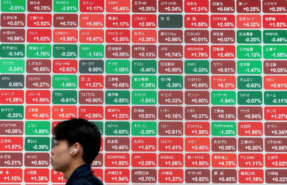 تراجع المؤشرات اليابانية مع ارتفاع الين لأعلى مستوياته منذ فبراير