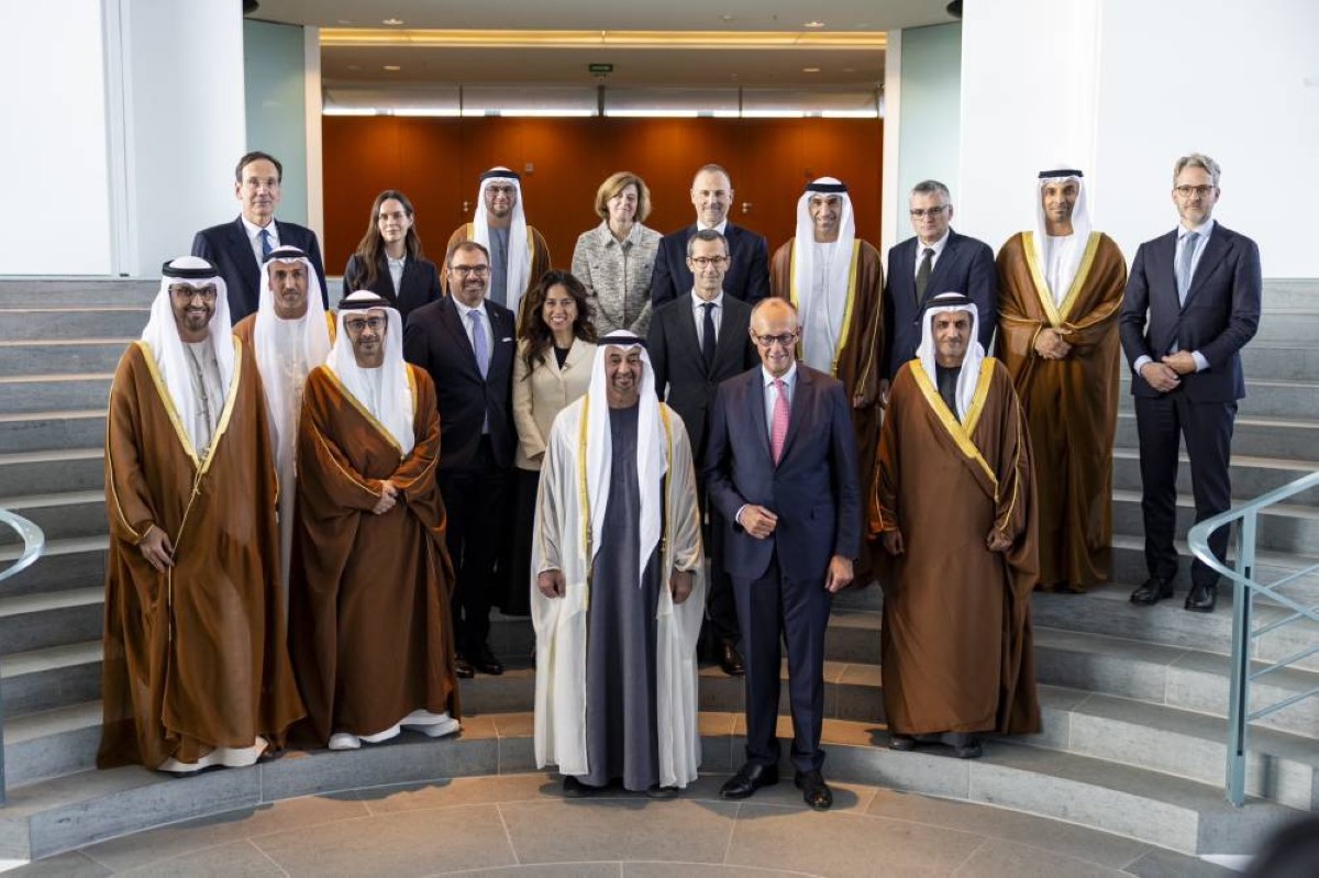 رئيس الدولة والمستشار الألماني يشهدان إطلاق الحوار الإستراتيجي وإعلان نوايا بشأن إنشاء مجلس استثمار إماراتي ـ ألماني وعددا من الاتفاقات