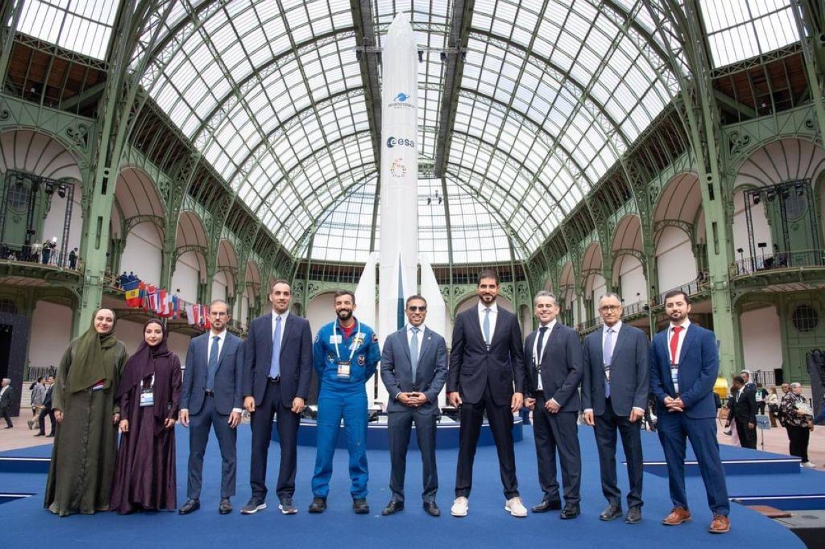 أحمد بالهول الفلاسي يترأس وفد الدولة في القمة الدولية للفضاء 2026 في باريس