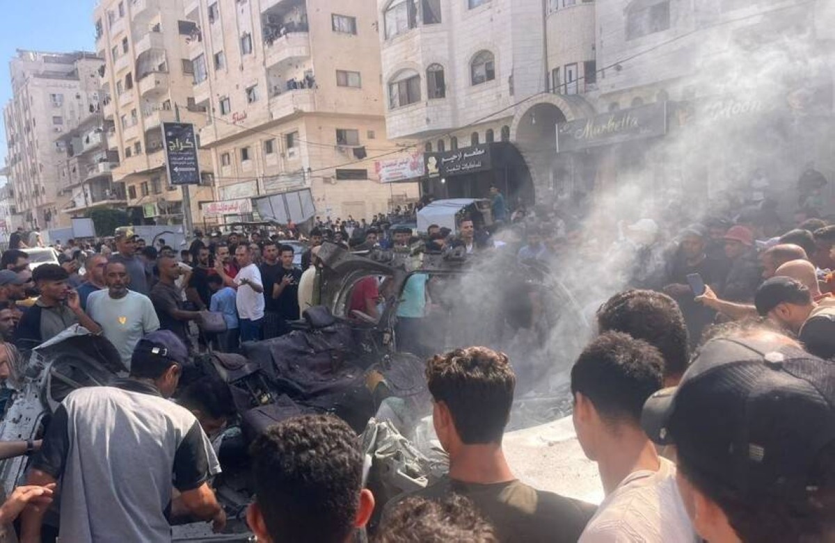 مقتل فلسطينيين وإصابة 13 آخرين في غارة إسرائيلية على غزة