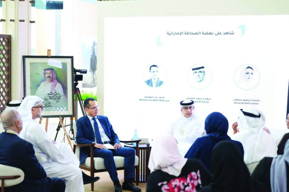 «أبوظبي للكتاب» يناقش أثر محمد المر في التجربة الصحفية الوطنية