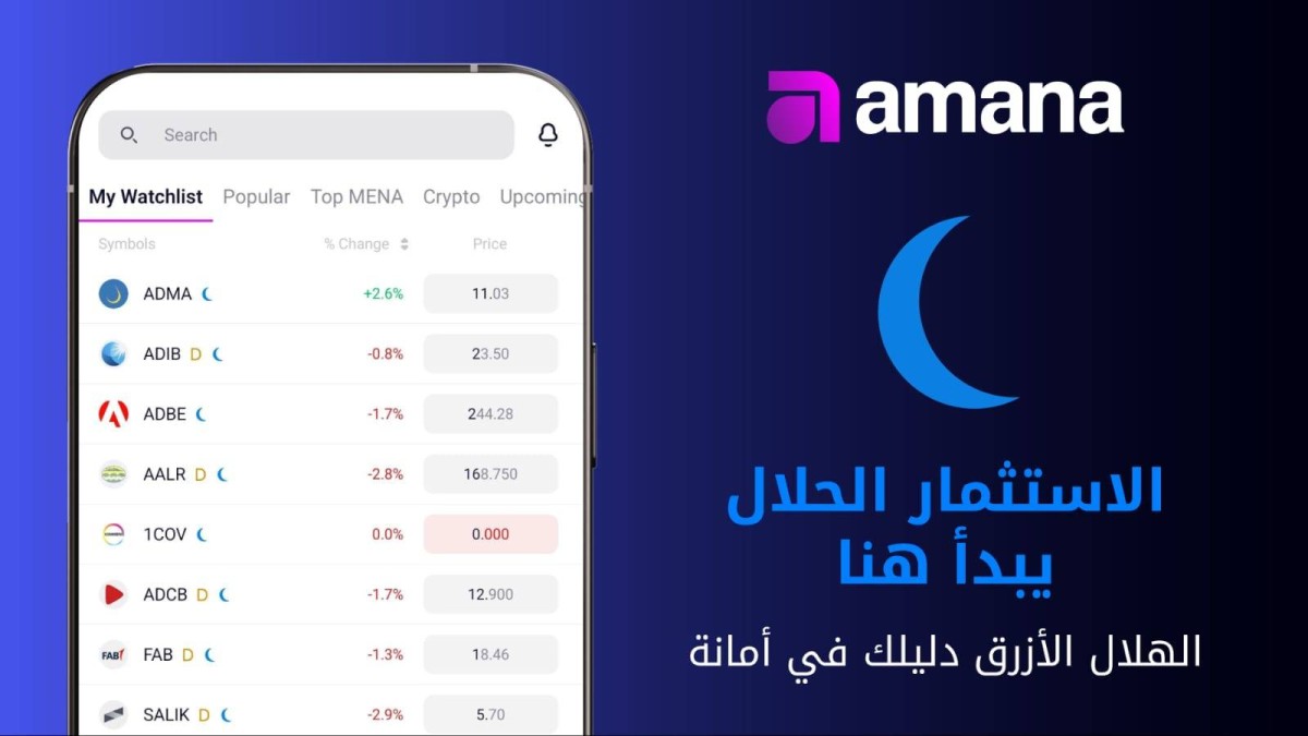 كيف يتحقق المستثمر من توافق الأصول مع الشريعة؟ .. أمانة تسهّل ذلك داخل التطبيق
