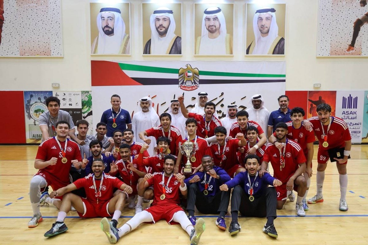 الشارقة بطلاً لكأس سوبر اليد للشباب