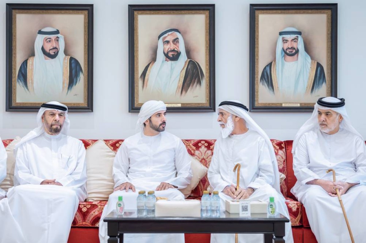 حمدان بن محمد يعزي في الشهيدين عبدالله المنهالي وسعيد الشامسي