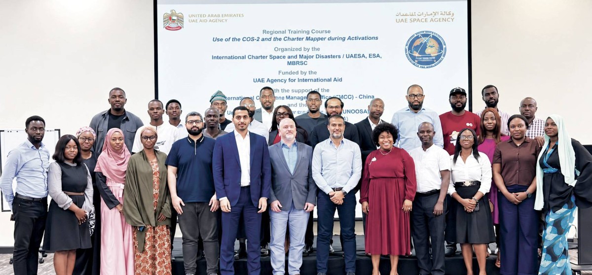«الإمارات للفضاء» تعزز جهودها في خدمة المجتمعات لإدارة الكوارث