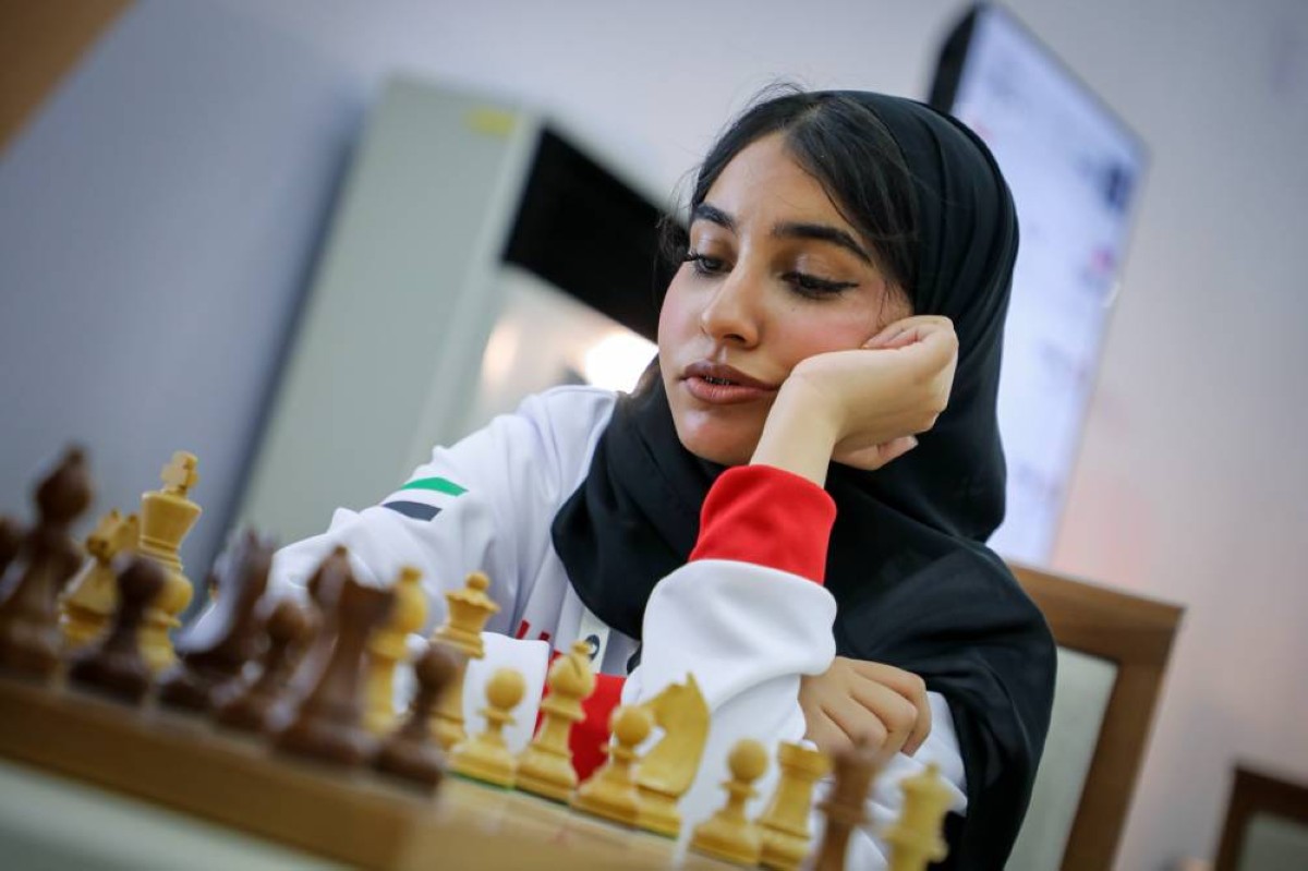 الإمارات تواجه جورجيا وبروناي في أولمبياد الشطرنج