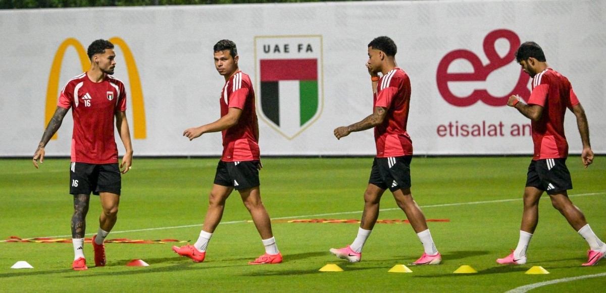 منتخب الإمارات يرفع وتيرة الاستعداد لخوض نهائيات «خليجي 27»