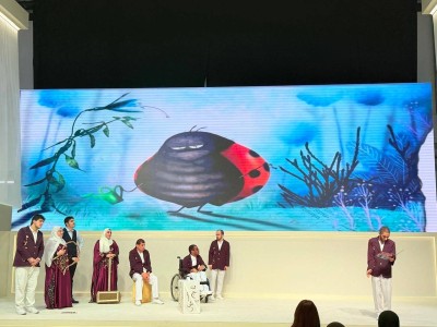 "بيت الحكايات" يبرز إبداعات ثمانية من أصحاب الهمم بمعرض "أبوظبي للكتاب"